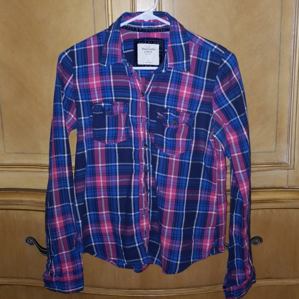 Plaid top